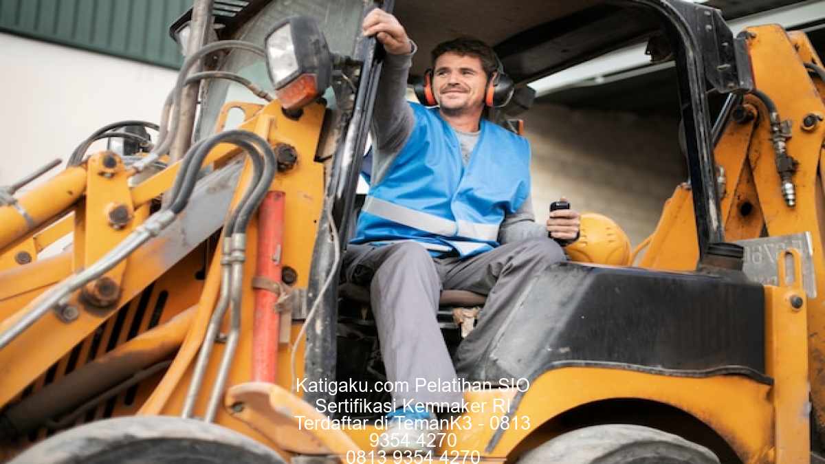Excavator - Pelatihan SIO Kemnaker