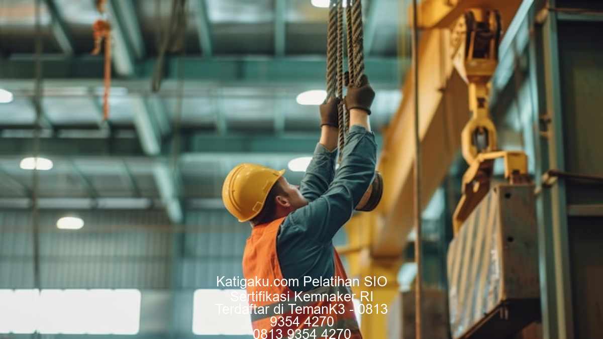 Gantry Crane - Pelatihan SIO Kemnaker