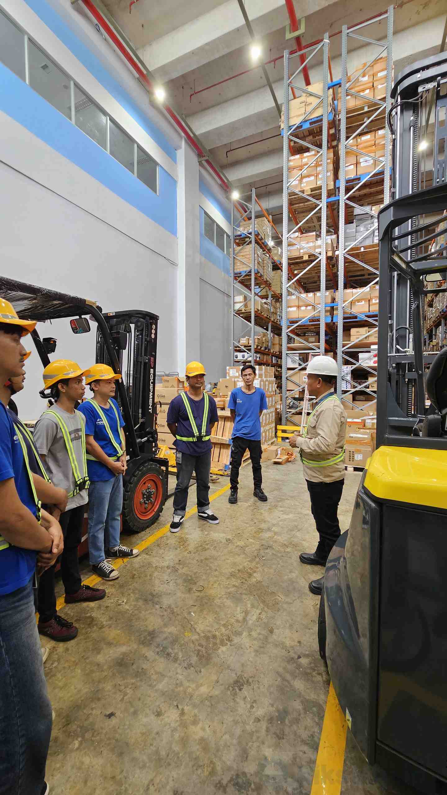 Dokumentasi training Operator Lift di KAB. PIDIE