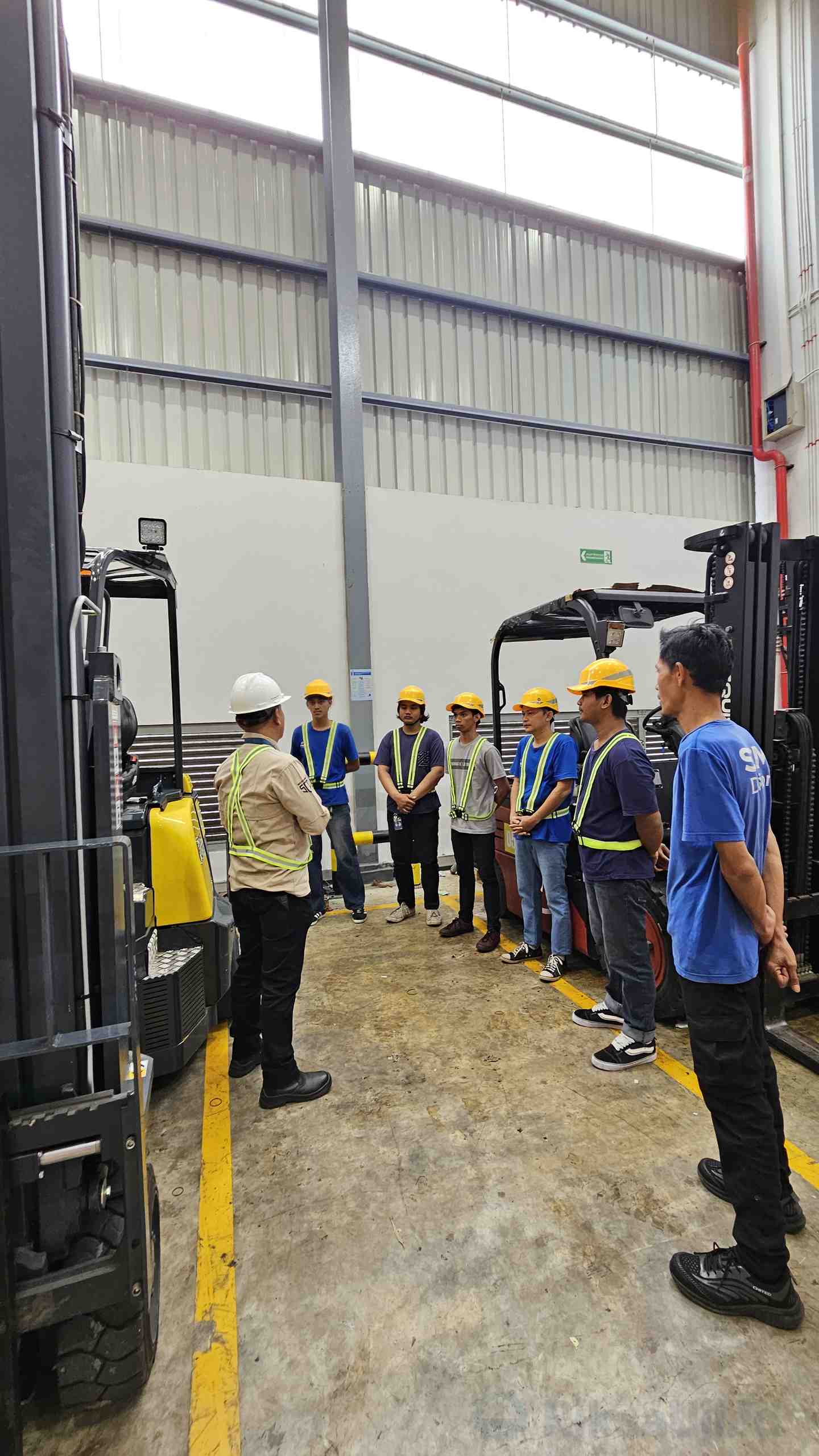 Dokumentasi training Operator Lift di KAB. PIDIE