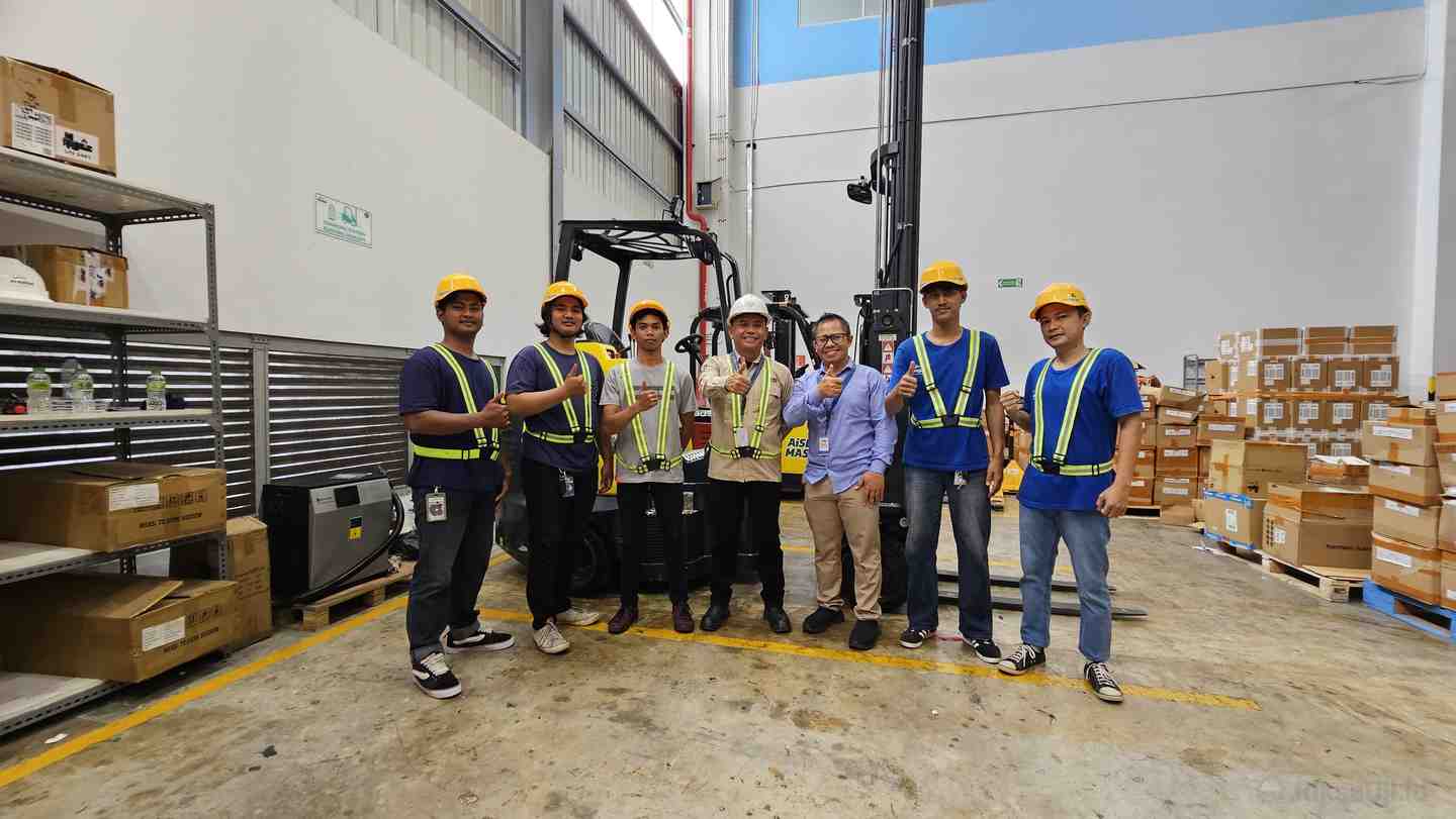 Dokumentasi training Operator Lift di KAB. PIDIE