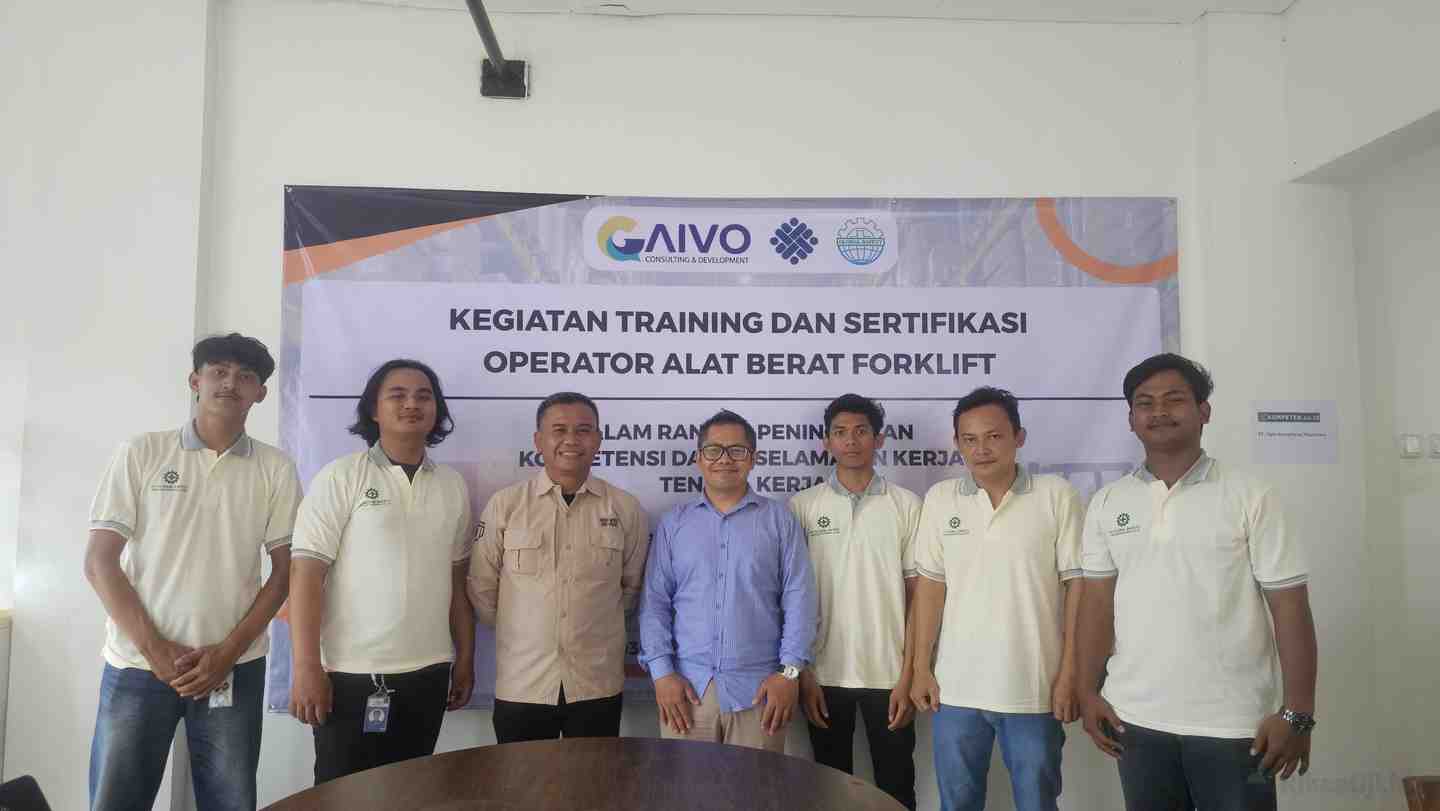 Dokumentasi training Operator Lift di KAB. PIDIE